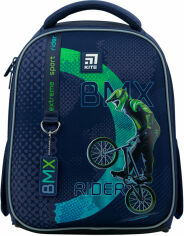 Акция на Рюкзак школьный каркасный Kite Education Bmx K22-555S-10 от Stylus