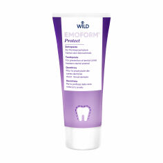 Акція на Зубна паста Dr. Wild Emoform Protect Захист від карієсу, 75 мл від Eva