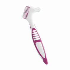 Акція на Щітка для зубних протезів Paro Swiss Denture Brush рожева, 1 шт від Eva