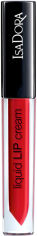 Акция на Рідка помада Isadora кремова Liquid Lip Cream №16 In Red 3.5 мл от Rozetka