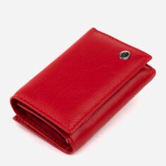 Акція на Жіночий гаманець шкіряний ST Leather Accessories 19335 Червоний від Rozetka