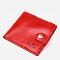 Акция на Шкіряний гаманець жіночий Shvigel leather-16440 Червоний от Rozetka