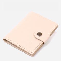 Акція на Шкіряний гаманець жіночий Shvigel leather-16510 Бежевий від Rozetka