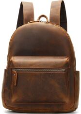 Акція на Чоловічий рюкзак з натуральної шкіри Vintage leather-14699 Коричневий від Rozetka