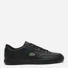 Акція на Чоловічі кеди низькі Lacoste Court-Master 0120 1 Cma 740CMA0014-02H 43 (T9) 27.6 см Чорні від Rozetka