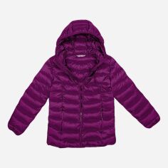 Акция на Дитяча зимова куртка для дівчинки Huppa Stiina 1 18120137-90034 128 см Бордова от Rozetka
