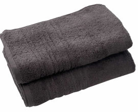 Акція на Рушник махровий Ecotton 550 Antracite 50х90 см від Rozetka