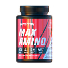 Акция на Дієтична добавка амінокислота в таблетках Vansiton Max Amino, 150 шт от Eva