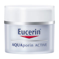 Акція на Крем для обличчя Eucerin AquaPorin Active Deep Long-lasting Hydration For Normal To Mixed Skin для нормальної та комбінованої шкіри, 50 мл від Eva