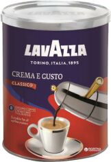 Акція на Кава мелена Lavazza Crema&Gusto 250 г від Rozetka