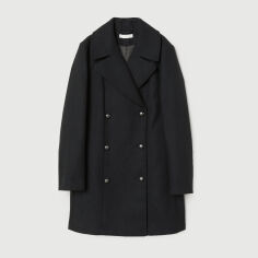 Акція на Пальто осіннє жіноче H&M 0659452-8 42 Чорне від Rozetka