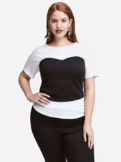 Акція на Топ жіночий H&M XAZ104390DSWD 4XL Чорний від Rozetka
