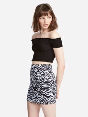 Акція на Спідниця H&M XAZ127389KHDT 46 Зебра від Rozetka