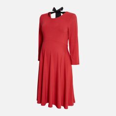 Акція на Сукня коротка жіноча H&M XAZ127389JGDZ L Темно-Червона від Rozetka