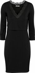 Акція на Сукня коротка осіння жіноча H&M Mama XAZ127389SYQZ M Чорна від Rozetka