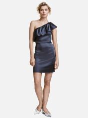 Акція на Сукня коротка осіння жіноча H&M XAZ071767ZRDQ 44 Темно-синя від Rozetka