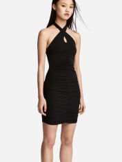 Акція на Плаття коротке осіннє жіноче H&M XAZ127840OERM 44 Чорне від Rozetka