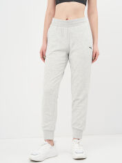 Акція на Спортивні штани Puma Ess Sweatpants 58684254 S Light Gray Heather-CAT від Rozetka