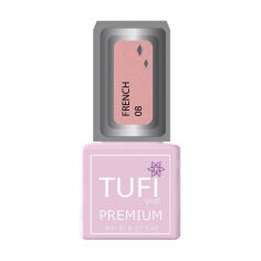 Акція на Гель-лак для нігтів Tufi Profi Premium French 08 Перловий, 8 мл від Eva