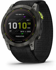 Акція на Garmin Enduro 2 Carbon Gray Dlc Titanium with Black UltraFit Nylon Strap (010-02754-01) від Stylus