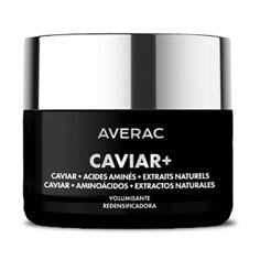Акція на Підтягувальний нічний крем для обличчя Averac Focus Caviar+, 50 мл від Eva