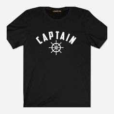 Акція на Футболка Love&Live Captain  LLP00876 2XL Чорна від Rozetka