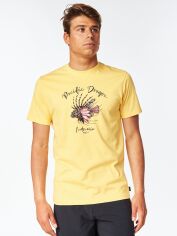 Акція на Футболка Rip Curl Desti Animals Tee CTEUU5-4635 M Жовта від Rozetka