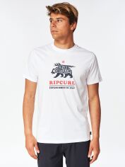 Акція на Футболка Rip Curl Desti Animals Tee CTEUU5-1000 S Біла від Rozetka