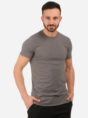 Акція на Футболка бавовняна довга чоловіча Gildan Softstyle GI64000CH 3XL Мокрий асфальт від Rozetka