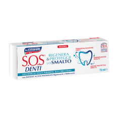 Акція на Зубна паста Pasta Del Capitano SOS Denti Enamel Repair Відновлення та зміцнення зубної емалі, 75 мл від Eva