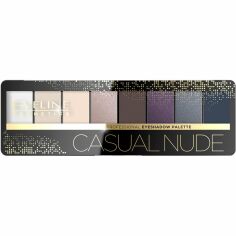 Акція на Eveline Cosmetics Тени для век eyeshadow professional palette 04-casual nude (8 штук) 9,6 гр від MOYO