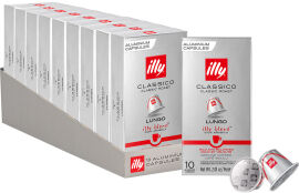 Акція на Набір кави в капсулах illy Lungo Classico 10 пачок x 10 шт. (100 капсул) сумісні з Nespresso 100% арабіка від Rozetka