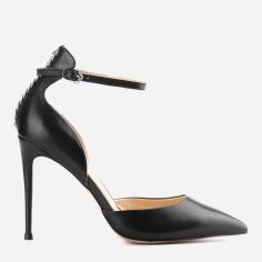 Акция на Жіночі туфлі зі шкіри Le'BERDES 00000014428 40 25.5 см Чорні от Rozetka