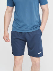 Акція на Спортивні шорти чоловічі Joma Master 100186.331 L Темно-сині від Rozetka