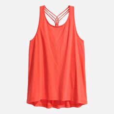 Акція на Майка H&M XAZ183710OSKQ S Світло-червона від Rozetka