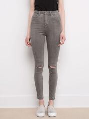 Акція на Джинси Skinny жіночі Pull & Bear XAZ176483EYWA 42 Сірі від Rozetka