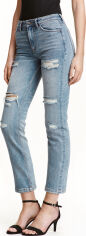 Акція на Джинси Regular Fit жіночі H&M XAZ058206LOQY 29 Світло-сині від Rozetka