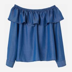 Акція на Топ жіночий H&M XAZ236092RJGW 34 Синій від Rozetka