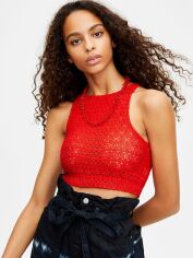 Акція на Топ жіночий Pull & Bear XAZ295519XBBT M Червоний від Rozetka