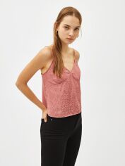 Акція на Топ жіночий Bershka XAZ196235LJKV S Рожевий від Rozetka