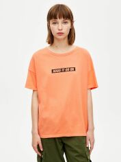 Акція на Футболка Pull & Bear XAZ260194VUSA S Коралова від Rozetka
