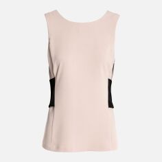 Акція на Блузка жіноча H&M XAZ127840WCTN 42 Бежева з Чорним від Rozetka