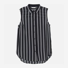 Акція на Блузка жіноча H&M XAZ178799BRYQ 38 Чорна від Rozetka
