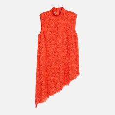 Акція на Блузка жіноча H&M XAZ237607PZTM 32 Червона від Rozetka