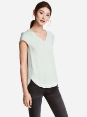 Акція на Блузка жіноча H&M XAZ048197AOSH 32 Світло-сіра від Rozetka