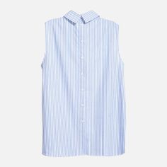 Акція на Блузка жіноча H&M XAZ055394WYKP 38 Синя з білим від Rozetka