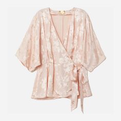 Акція на Блузка жіноча H&M XAZ173108GZMP 36 Блідо-рожева від Rozetka