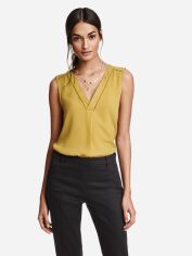 Акція на Блузка жіноча H&M XAZ011973MRYY 38 Гірчична від Rozetka