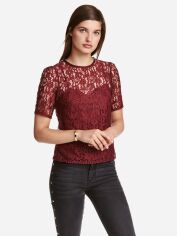 Акція на Блузка жіноча H&M XAZ019944MNYA 38 Бордова від Rozetka