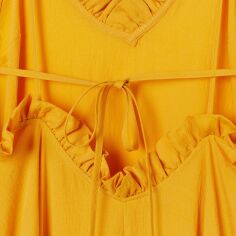 Акція на Сарафан жіночий H&M XAZ325414LMJY XS Жовтий від Rozetka
